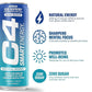 Cellucor C4 Smart Energy Drink ‚ Boost Focus and Energy with Zero Sugar, Natural Energy, and Nootropics - 200mg Caffeine - Blue Raspberry (12oz Pack of 12)