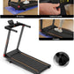 DeerRun Treadmills for Home with Incline and Handles, 3.5 HP Foldable Treadmill 350 LBS Weight Capacity for Small Spaces, Folding Running Machine with Smart APP