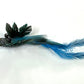 Interactive Cat Teaser Wand with Feather Attachments, Multi-Color Toys, 8 Piece Set