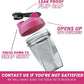 HELIMIX 1.5 Vortex Blender Shaker Bottle Holds Upto 20oz | No Blending Ball or Whisk | USA Made | Portable Pre Workout Whey Protein Drink Shaker Cup | Mixes Cocktails Smoothies Shakes | Top Rack Safe