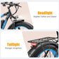 Electric Bike for Adults，26" x 4" Fat Tire Ebike，28MPH 1000W Motor Peak Power 2000W Electric Bicycles，48V 15AH Removable Battery，21 Speed Mountain Snow Beach E Bike