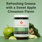 ACTIVATEDYOU Morning Complete Daily Wellness Greens Superfood Drink Mix for Gut Health w/Prebiotics, Probiotics, Antioxidants, Green Superfoods, 10 Billion CFUs (3 Pack, Apple Cinnamon)