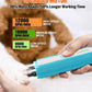 Super Powerful Dog Nail Trimmers and Dog Nail Clippers Combo, Ultra Quiet, 3 Speeds, 4 Bright Lights, with Travel Lock, for Small, Meddium and Large Dogs, Cats and Small Animals