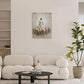 Jesus and Lamb Wall Art Christian Jesus Lamb Canvas Wall Decor Christ Religious Pictures painting Print Framed Artwork Decorations Gifts for Living Room Bedroom Prayer Room Church 12"x16"