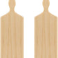 BATTIFE [2Pack] 15inch Sorority Paddle - Greek Fraternity Paddle, Unfinished Wooden Frat Paddle, Solid Pine Wood Paddles