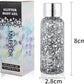 MAEPEOR Chunky Face Body Glitter Gel 19 Colors Mermaid Sequins Holographic Body Glitter Gel Long-Lasting Festival Makeup Glitter Paint for Face Body Hair Nails (30g, 06 Purple)