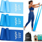 WALITO Resistance Bands for Working Out, Exercise Bands for Women and Men, Workout Bands for Physical Therapy, Stretch, Recovery, Pilates, Rehab, Strength Training and Home Gym
