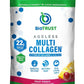 BioTrust Ageless Multi Collagen Peptides Powder – 5 Types (I, II, III, V, X) – Fruit Punch Collagen Powder for Women & Men – Hydrolyzed Protein – Grass Fed Beef, Fish, Chicken, Eggshell Membrane