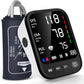 Blood Pressure Machine, Automatic Upper Arm Blood Pressure Monitor with 2x199 readout, 4.5 inch Backlit Large Screen Adjustable Large Cuff 9 to 17 inches - arrhythmia and Home Hypertension Detector