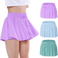 EXARUS Girls Butterfly Shorts Flowy Dance Skirt Cheer Skorts Athletic Tween Clothes Teen Preppy Outfits Flutter Kids