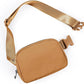 ODODOS Unisex Mini Belt Bag with Adjustable Strap Small Fanny Pack for Workout Running Traveling Hiking, Bronze