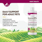 NaturVet Glucosamine DS Plus Hip & Joint Support Liquid Pet Supplement – Level 2 Moderate Care for Dogs & Cats – Includes Glucosamine, MSM, Chondroitin – 16 Oz
