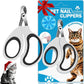 Cats & Dogs Pets Nail Clippers & Trimmers Rabbit Nail Clippers cat Nail Clippers for Indoor Cats cat Claw Clippers with Safety Guard Professional Grooming Tool for Cat Kitten