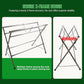 Deer Game Hunting Hoist Processing Rack Stand, Skinning Station Equipment Hide Tools for Hog Goat Sheep Boar Animal Field Dressing Cleaning Butchering