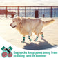 BEAUTYZOO Anti-Slip Dog Socks,Dog Shoes for Hot/Cold Pavement,Paw Protectors with Grips 3 Pairs for Puppy Small Medium Large Senior Old Dogs,Dog Socks to Prevent Licking and Hardwood Floor Protection
