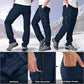 Toomett Men's hiking Snow Pants Skiing Winter Insulated Fleece lined Outdoor Water Repellent camping,walking,fishing