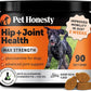 Hip & Joint Health Max Strength - Natural Joint Supplement for Dogs Chews - Glucosamine, Omega-3s, Chondroitin, Green Lipped Mussel - Help Improve Mobility, May Reduce Discomfort (90 ct)