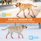 PUPTECK Non-Slip Dog Socks to Prevent Licking Paws, Double Sides Dog Boots & Paw Protectors Booties on Hardwood Floors Hot Pavement with Grippers, for Small Medium Large Senior Dogs, Fuchsia M