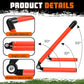 8 Pcs Adjustable Speed Training Hurdles 6" 9" 12" Speed Agility Hurdle Jumping Training Fitness Equipment Plyometric for Athletes Soccer Basketball Track Field