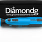 Diamondg Cordless Dog Nail Grinder with Quiet Sound & LED Tip for Large & Small Dogs, 4hrs. Runtime - Electric Dog Nail Trimmer, Heavy Duty Rotary Tool Alternative to Toenail Clippers & Filers