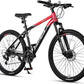 AVASTA Earth 26 27.5 inch Mountain Bike with 21-Speed，Aluminum Frame, Dual Disc Brake, Comfortable Saddle,Multiple Colors