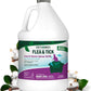 Vet's Best Natural Flea & Tick Home Spray for Cats – Cotton Spice Scented Indoor Pest Control Mist – Natural Flea Prevention with Certified Plant-Based Ingredients – 96 oz Refill – Made in USA