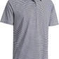 Men's Golf Polo Shirts Short Sleeve Striped Performance Moisture Wicking Dry Fit Golf Shirts for Men
