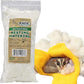 All-Natural Nesting Material (1.5 oz.) - 100% Cotton Eco-Friendly Animal Bedding - For Sugar Gliders, Squirrels, Hamsters, Rabbits, Chinchillas, Rats, Mice, Gerbils, Guinea Pigs and Other Small Pets