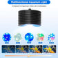 Full Spectrum Aquarium Light, Adjustable Saltwater Super Bright Fish Tank Light for Reef, Coral, Planted Nano Saltwater Aquarium Tank (A-20 Saltwater 16W)