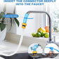Handheld Shower Head with 6 Ft Hose Slip-On Faucet Attachment for Pet Bathing Kitchen and Utility Sink