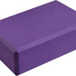 Sunshine Yoga 3" Yoga Block, 10 Pack Bulk EVA Foam Yoga Blocks, Firm and Supportive Yoga Brick, Balance Foam for Stretching, Pilates, and Workout, 3" x 6" x 9"