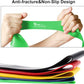 Himaly Anti-Break Resistance Band, Elastic Exercise Band, Hand and Ankle Straps, Indoor and Outdoor Fitness, Portable Resistance Band, Whole Body Exercise