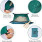 Travel Litter Box for Cats (3in1 Kit) – Foldable Litterbox + Litter Bag + Scooper (Portable Litter Box for Cat Traveling) Collapsible Litterbox for Car Travel with Cat, Camping, Plane