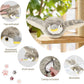 Cat Toys, Flapping Bird Cat Toy(No Flying), Interactive Catnip Toy with Springs & Catnip Bags, Chirping Noise Rechargeable Moving Wings Dog Cat Kitten Toys, Flappy Flying Pets Toy for Indoor