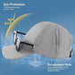 Connectyle Mens Womens Quick Dry Performance Running Cap Lightweight Reflective Sports Hat UPF 50+ Outdoor Athletic Sun Cap