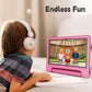 Kids Tablet, 10.1 Inch Tablet for Kids Android 14, 64GB Octa-Core, WiFi, Big Battery, Kids Space, Parental Control 1280 * 800 HD Display Children Tablets Pink