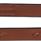Exion Pre-Stretched Leather Stirrup Leathers for English Saddles | Premium Vegetable-Tanned Non-Stretch Stirrups for Jumping, Dressage & Schooling | 18-Hole Numbered Adjustment & SS Buckles