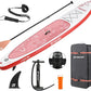 FBSPORT 11' Premium Stand Up Paddle Board, Yoga Board with Durable SUP Accessories & Carry Bag | Wide Stance, Surf Control, Non-Slip Deck, Leash, Paddle and Pump for Youth & Adult