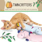 Silvervine Unicorn 2-Pack Organic Catnip Substitute Toys for Cats & Kittens | 100% All-Natural Wild Harvested | 2 Refillable Unicorn Kicker Cat Toys