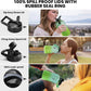 Insulated Water Bottle 64 oz, Triple Wall Vacuum Stainless Steel (Cold for 48 Hrs), Leak Proof & Non-BPA, Half Gallon Water Flask Jug with Paracord Handle & Straw Spout Lids
