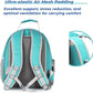 Lollimeow Cat Carrier Backpack, Bubble Dual Expandable Backpack Carrier, Pets and Small Dogs,Airline-Approved, Designed for Travel, Hiking, Walking & Outdoor Use (Dual Expandable-Green)