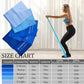 5 Pcs Professional Resistance Bands. Latex-Free, Elastic Band, Work Out Bands, Stretch Bands for Working Out Women or Men, Exercise Bands Set for Physical Therapy, Yoga, Pilates