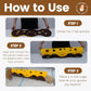 Guinea Pig Hideout Guinea Pig Tunnel Washable Tube with Cheese-Hole Design Soft Cozy Hideaway for Cage Corner Indoor Play and Enrichment-Brown