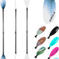 Adjustable Kayak Paddle with Carbon Shaft and PP Blade Available in 220-230/220-240/230-250cm Floating Lightweight Kayak Oars with Original Pattern
