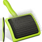 Pecute Slicker Brush for Dogs & Pet Comb, Professional Grooming Dog Brush for Goldendoodles, Poodles, Labradoodles, with Extra Long Soft Pins to Effectively Remove Tangles, Knots and Mats, 2PCS