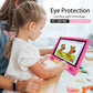 Kids Tablet, 10.1 Inch Tablet for Kids, Android 14, 64GB, Octa-Core CPU, WiFi, Big Battery, Kids Conten, Parental Control, HD Display Children Age 3-12, Bluetooth, Pink Shockproof Case
