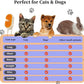 4-in1 Cat Steam Brush for Shedding & Grooming, Spray Hair Removal Comb with 2 Waterless Shampoo, Cat and Dog Brush for Shedding, Pet Grooming Comb Hair Removal Tool for Cats and Dogs