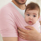 Acrabros Baby Wrap Carrier,Hands Free Baby Carrier Sling,Lightweight,Breathable,Softness,Perfect for Newborn Infants and Babies Shower Gift,Pink