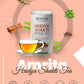 Amrita Naturals Hridya Shakti Herbal Tea – (500g) | Instant Arjun Bark Tea | Vegan, Gluten-Free | No Artificial Colors or Flavors | Natural Herbal Blend