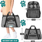 PetAmi Airline Approved Pet Carrier for Cat, Soft Sided Dog Carrier for Small Dog, Cat Travel Supplies Accessories Indoor Cat, Ventilated Pet Carrying Bag Medium Large Kitten Puppy, Large Heather Gray